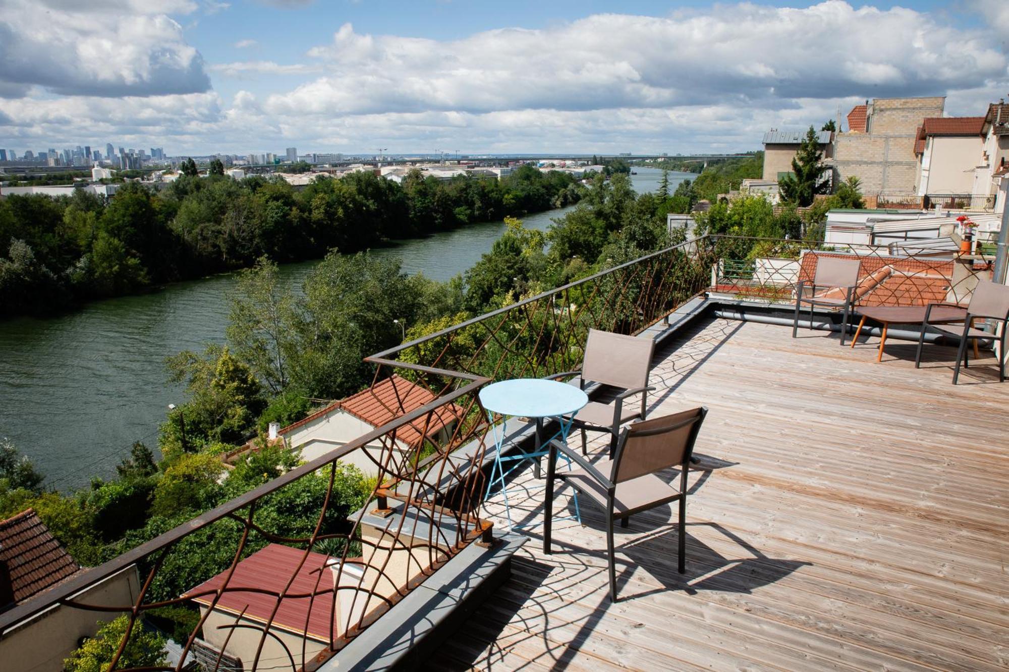 L'Atelier Sur Seine Bed & Breakfast Epinay-sur-Seine Luaran gambar